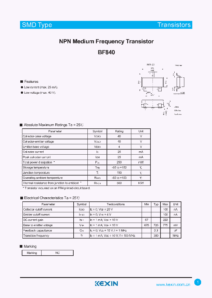 BF840_4280063.PDF Datasheet