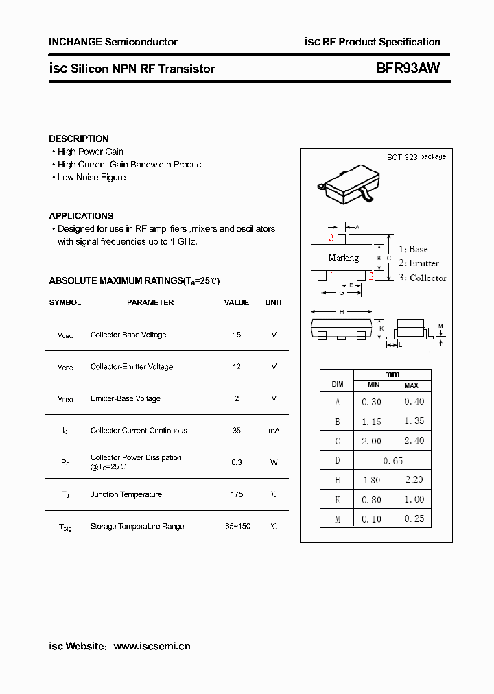 BFR93AW_4335464.PDF Datasheet
