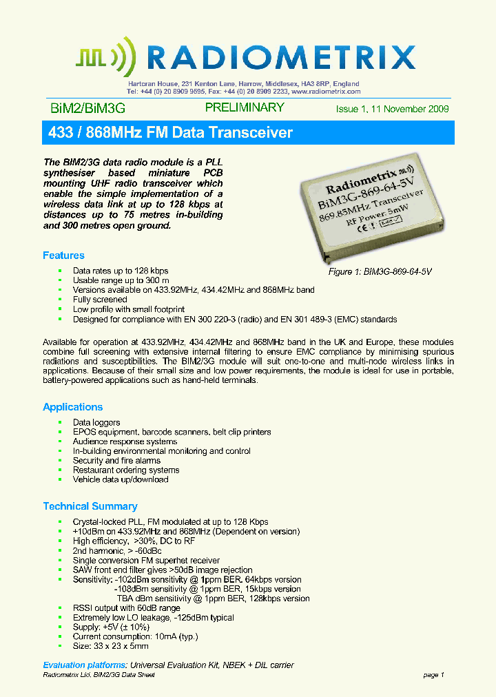 BIM2G-433-128-5V_4524081.PDF Datasheet