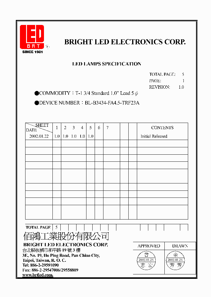 BL-B3434-FA45-TRF23A_4717856.PDF Datasheet