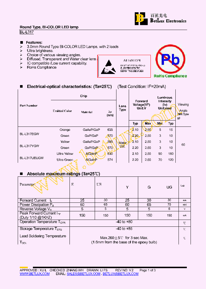 BL-L317YGW_4910239.PDF Datasheet