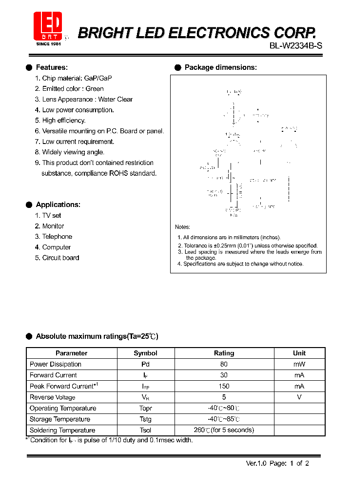 BL-W2334B-S_4250318.PDF Datasheet