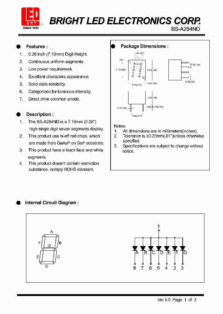 BS-A284ND_4794930.PDF Datasheet