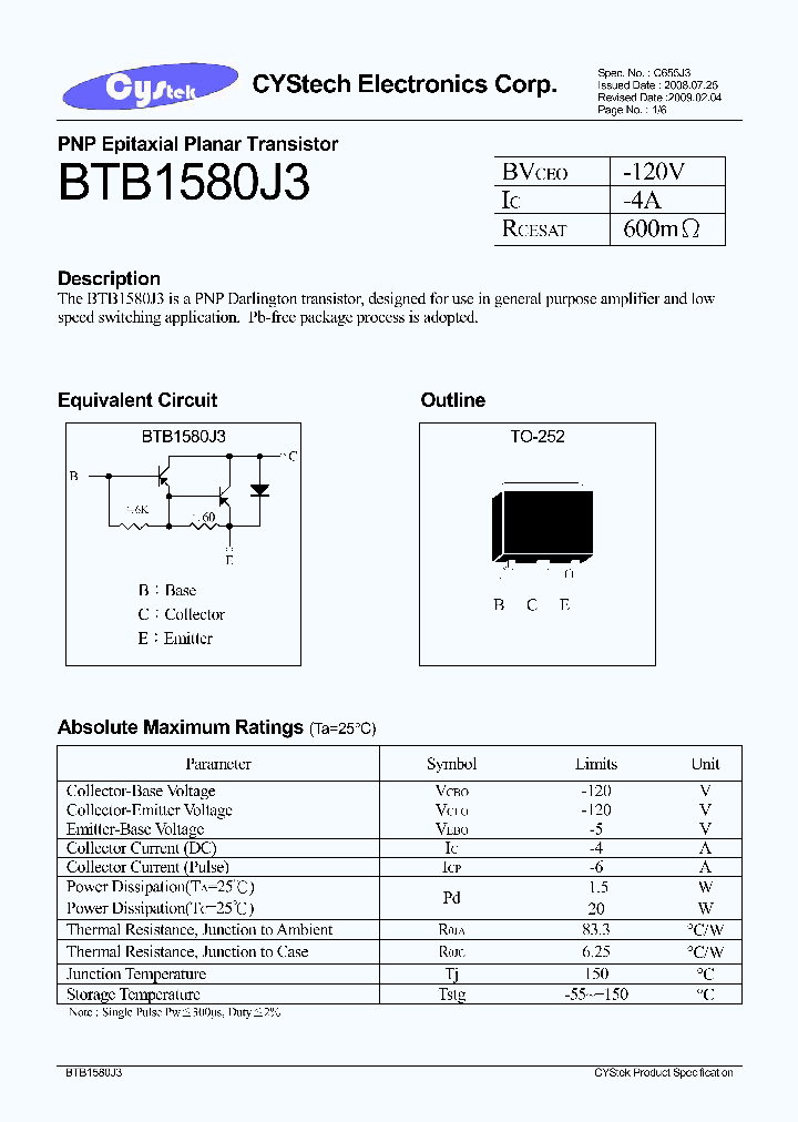 BTB1580J3_4550582.PDF Datasheet