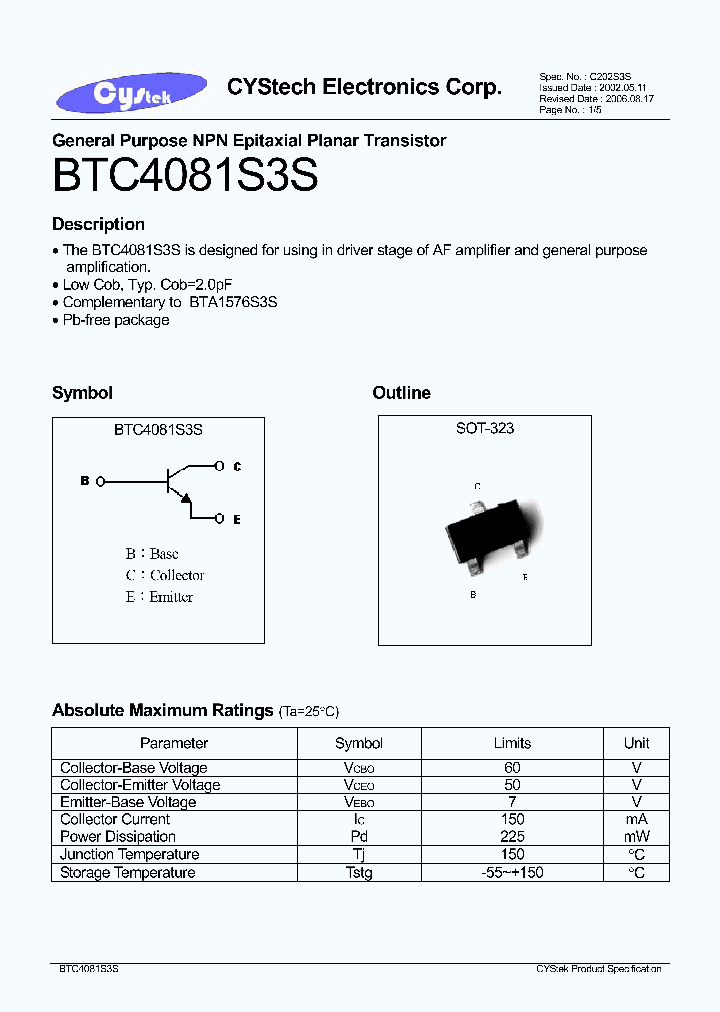 BTC4081S3S_4628313.PDF Datasheet