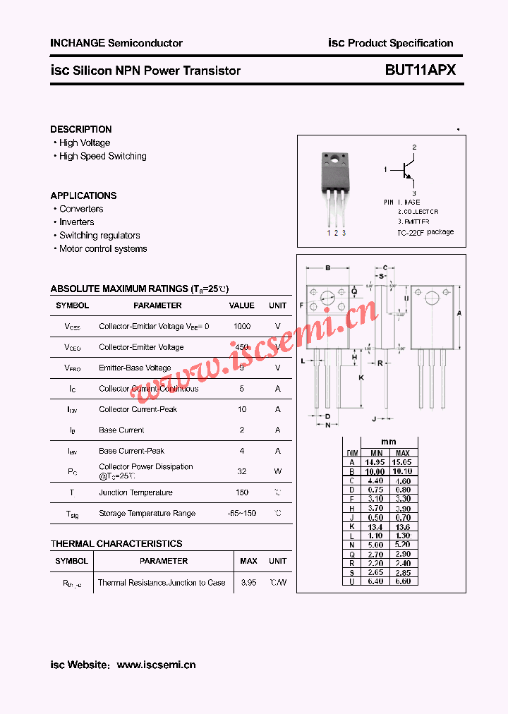 BUT11APX_4592703.PDF Datasheet