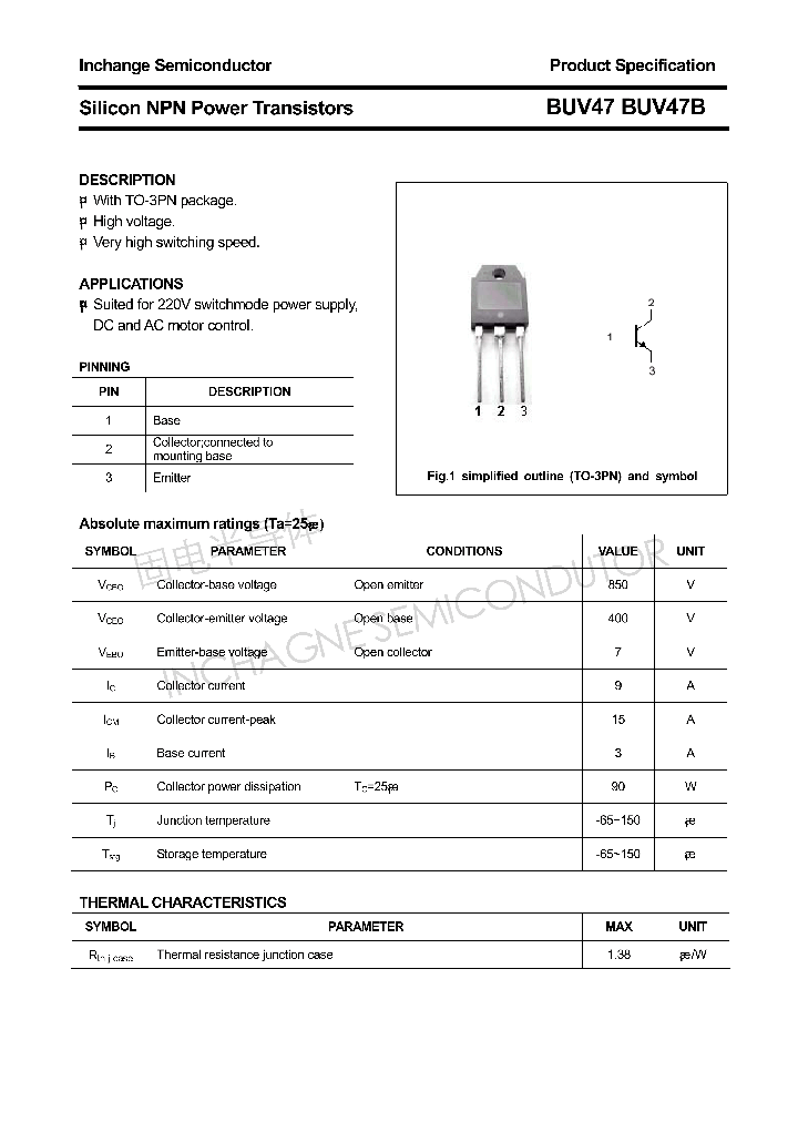BUV47_4423142.PDF Datasheet