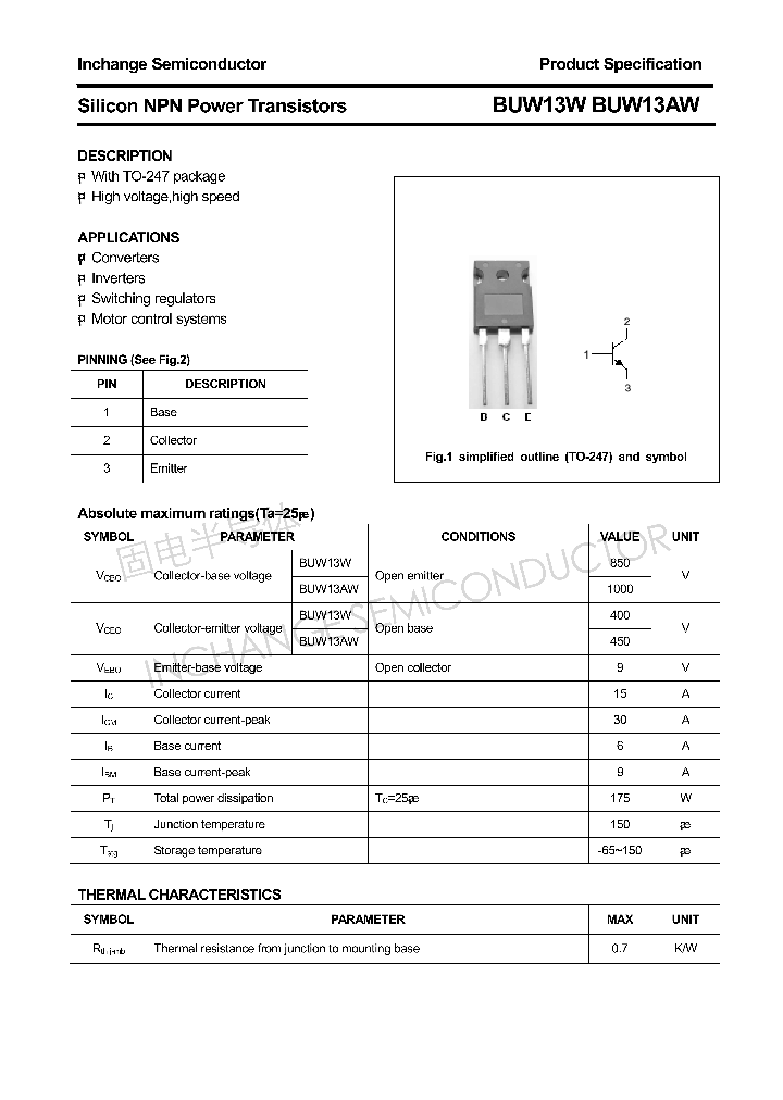 BUW13W_4720512.PDF Datasheet