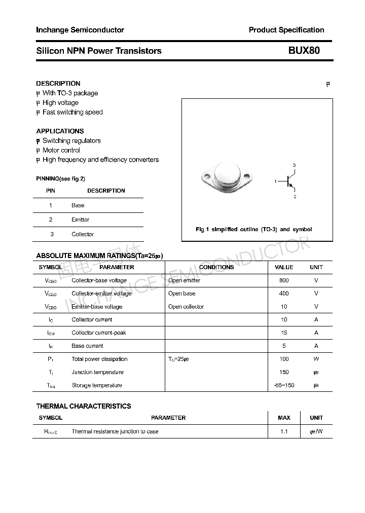 BUX80_4312276.PDF Datasheet