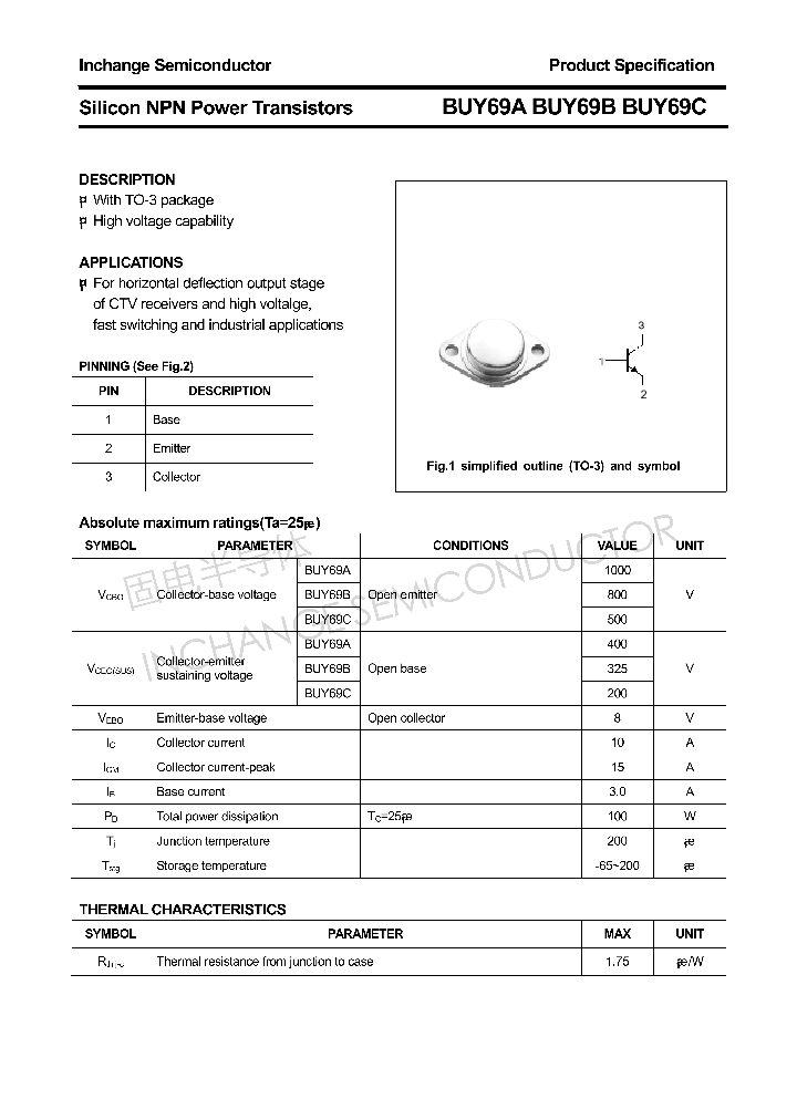 BUY69A_4305495.PDF Datasheet