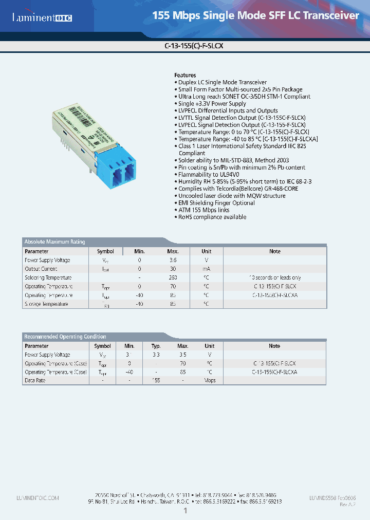 C-13-155-F-SLC9S-G5_4574090.PDF Datasheet