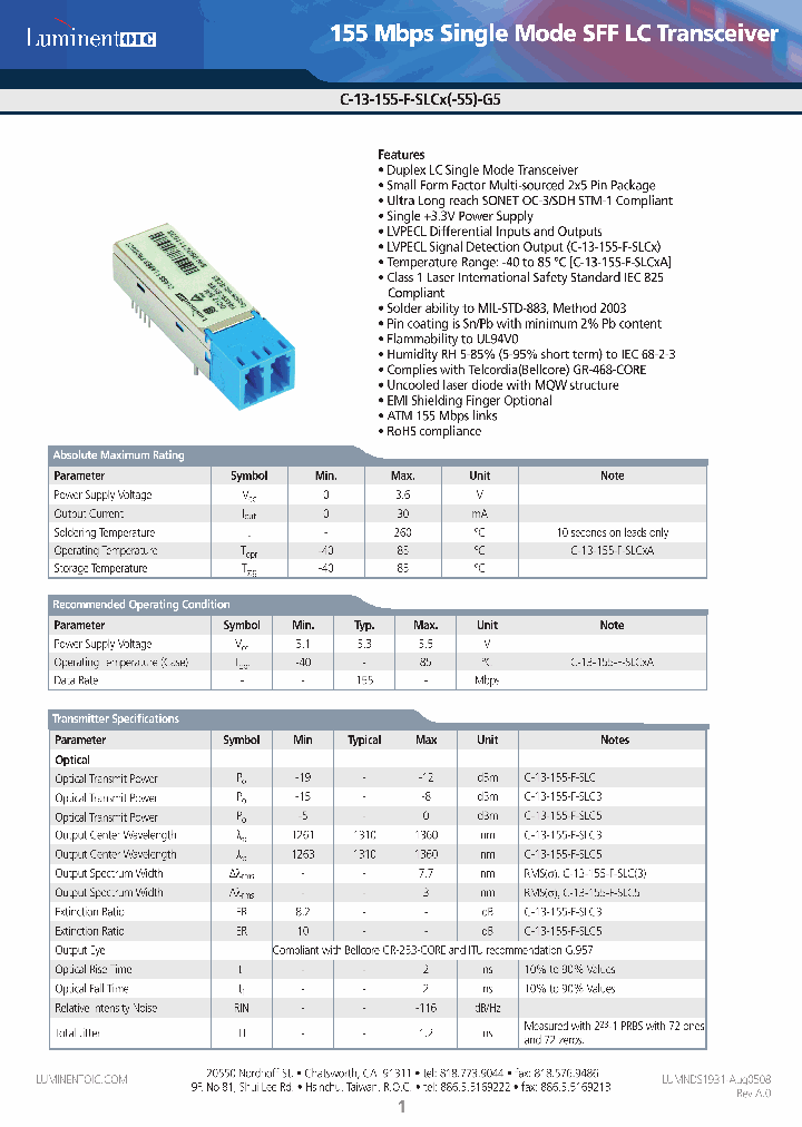 C-13-155-F-SLCA-55-G5_4564232.PDF Datasheet
