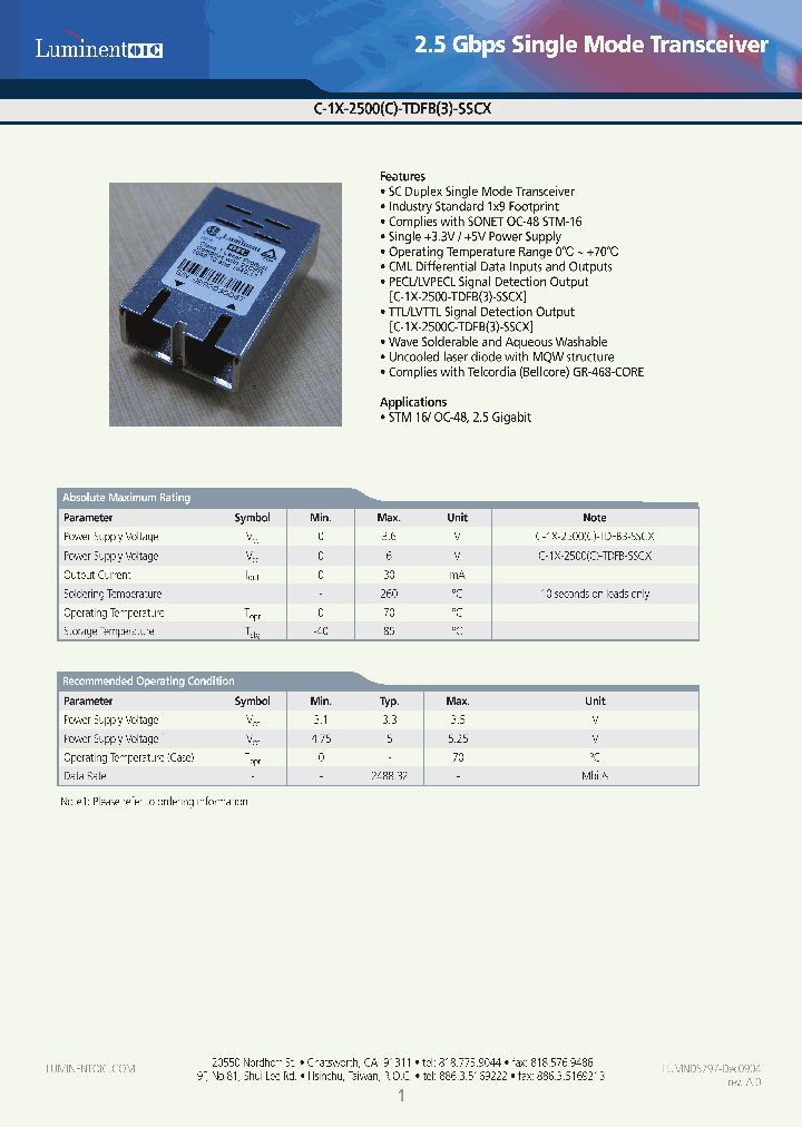 C-15-2500-TDFB-SSC2_4923545.PDF Datasheet