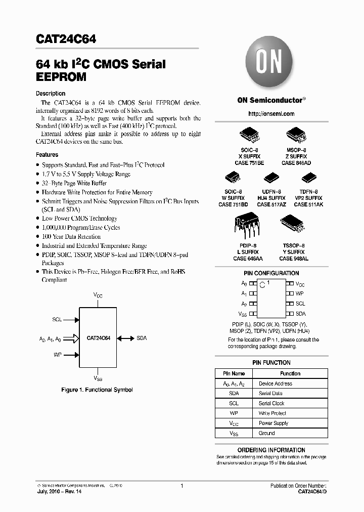 CAT24C64WI-GT3_4698038.PDF Datasheet