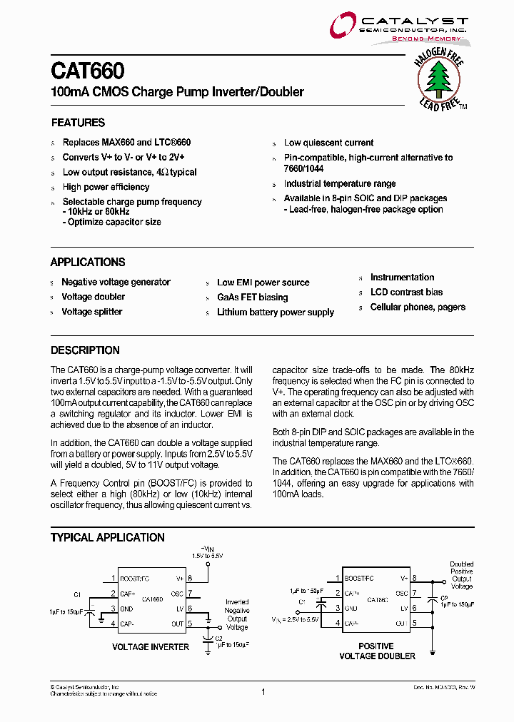 CAT660EVA-T3_4166221.PDF Datasheet