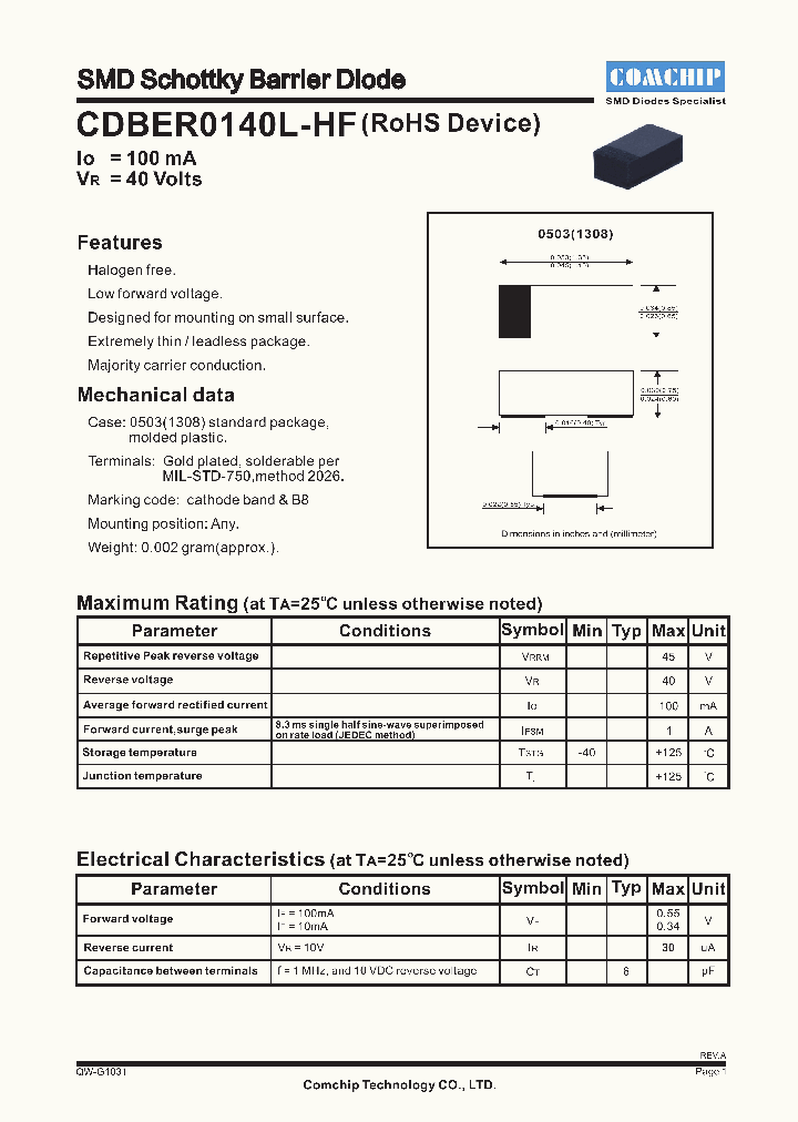 CDBER0140L-HF_4531170.PDF Datasheet