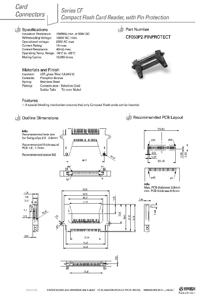 CF050P2PINPROTECT_4559216.PDF Datasheet Download