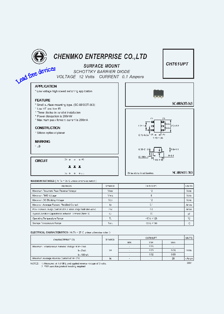 CH761UPT_4531885.PDF Datasheet