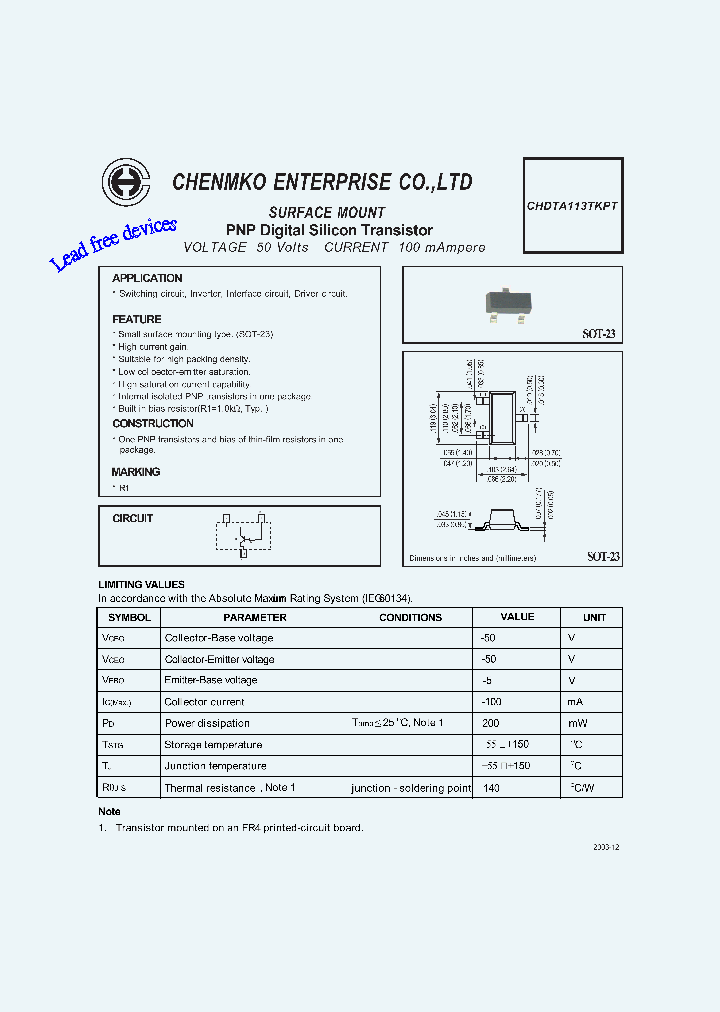 CHDTA113TKPT_4687057.PDF Datasheet