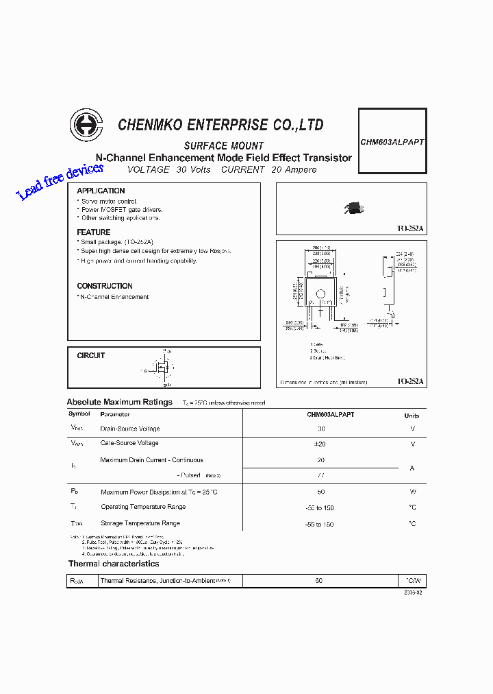 CHM603ALPAPT_4676364.PDF Datasheet