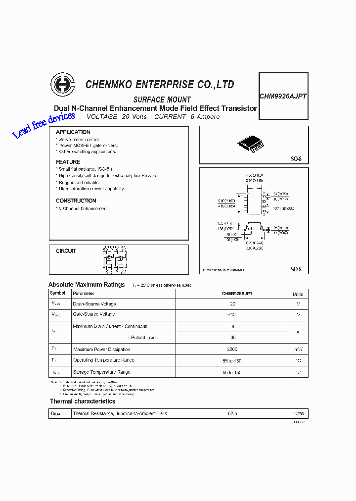 CHM9926AJPT_4796657.PDF Datasheet