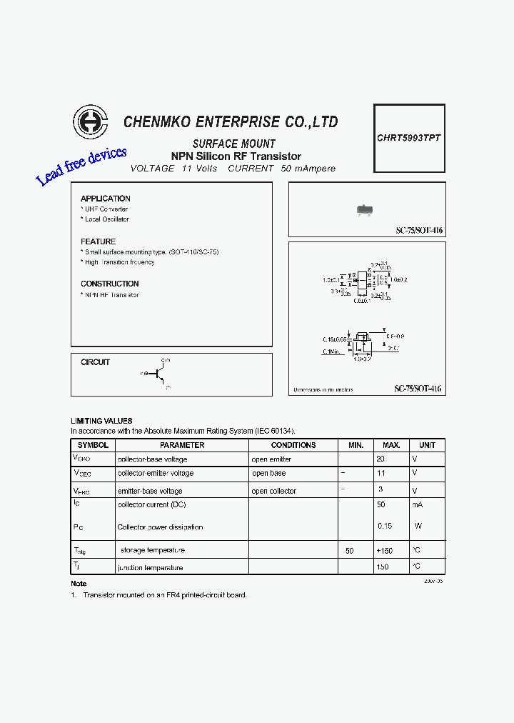 CHRT5993TPT_4681424.PDF Datasheet