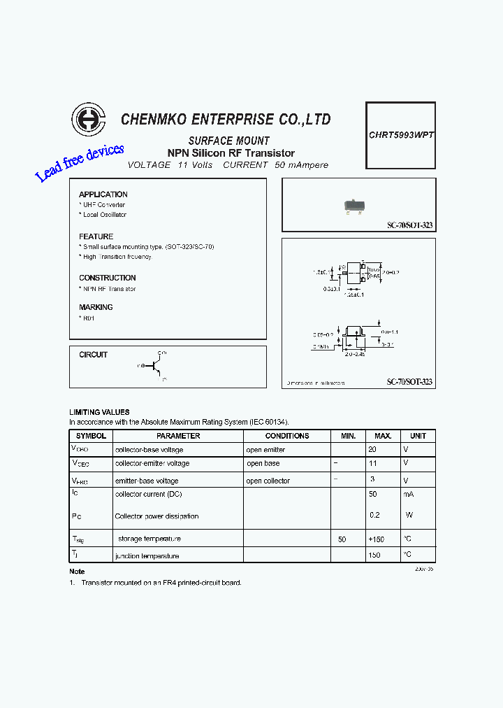 CHRT5993WPT_4681425.PDF Datasheet