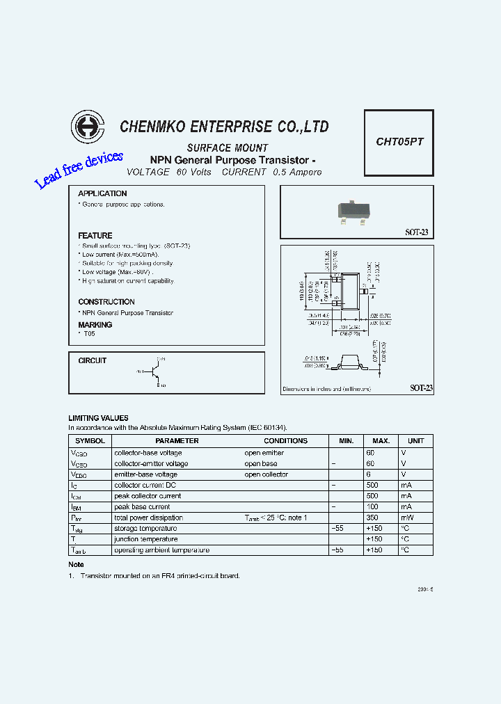 CHT05PT_4455561.PDF Datasheet