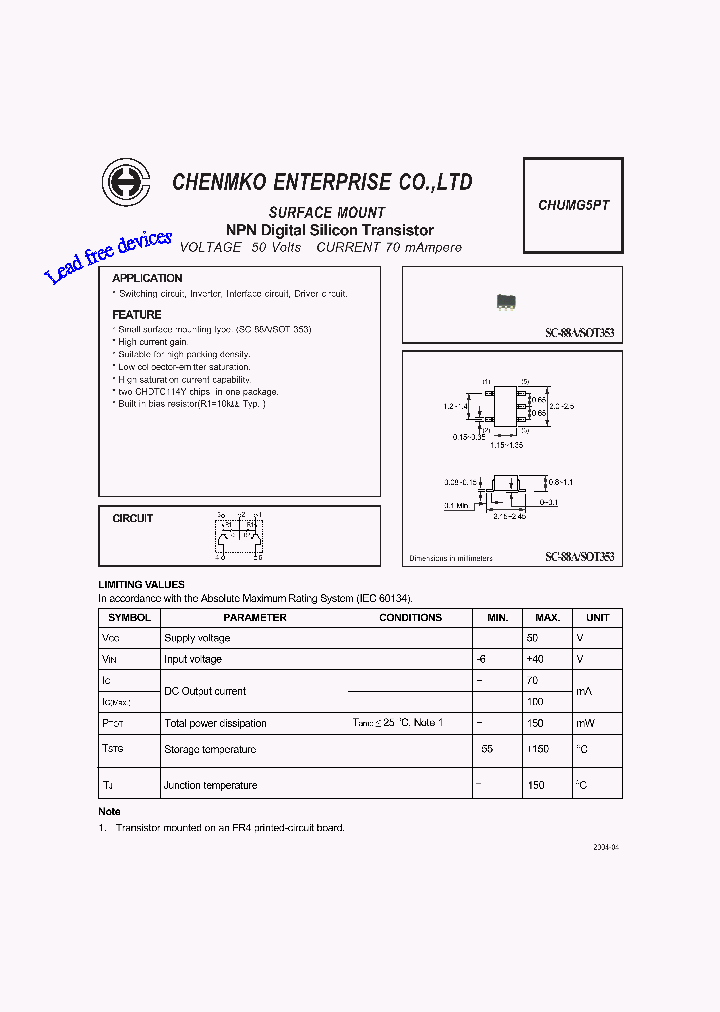 CHUMG5PT_4502143.PDF Datasheet