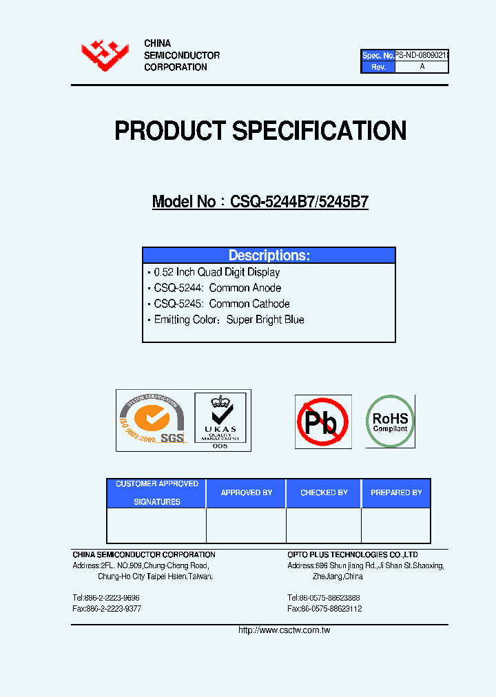 CSQ-5244B7_4737885.PDF Datasheet