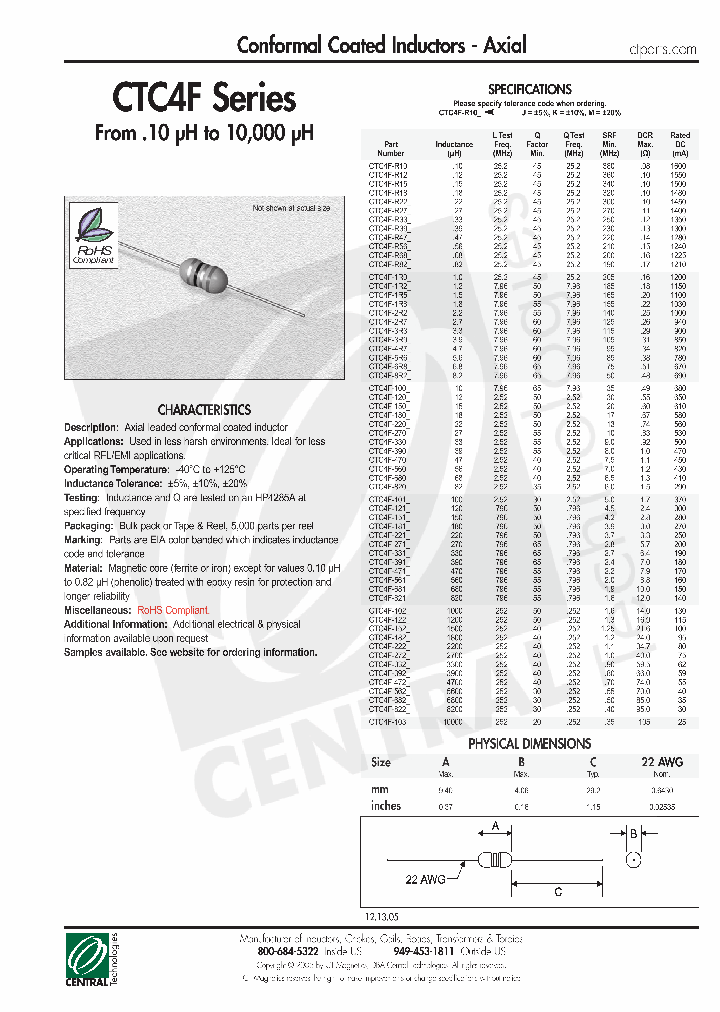 CTC4F-103J_4652516.PDF Datasheet