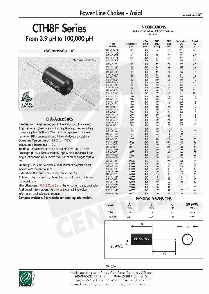 CTH8F-100K_4525042.PDF Datasheet