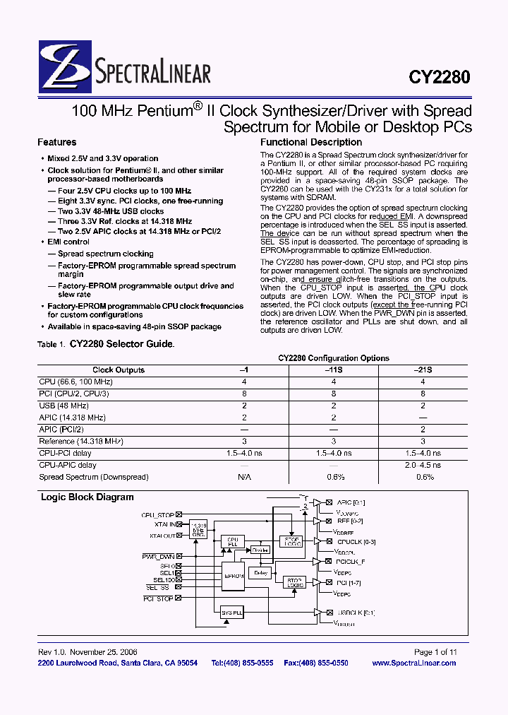 CY2280PVC-1_4184205.PDF Datasheet
