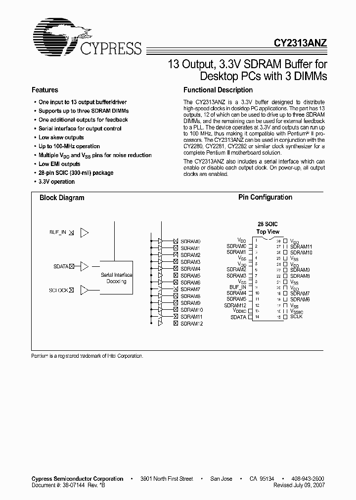 CY2313ANZ_4508522.PDF Datasheet