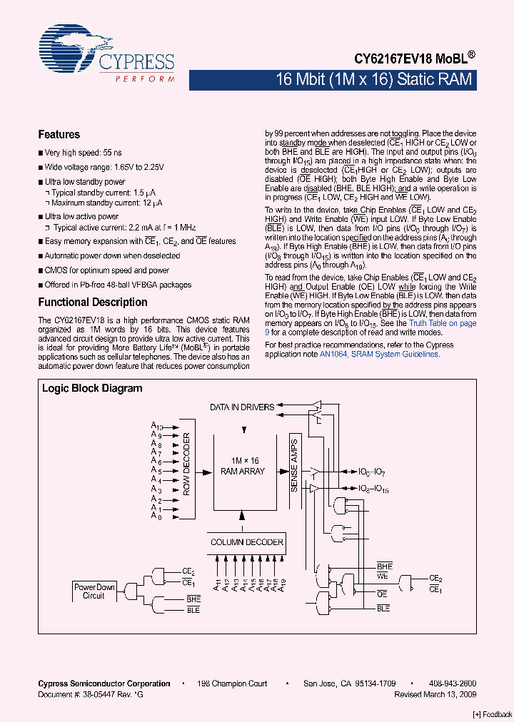 CY62167EV18LL-55BVI_4810026.PDF Datasheet