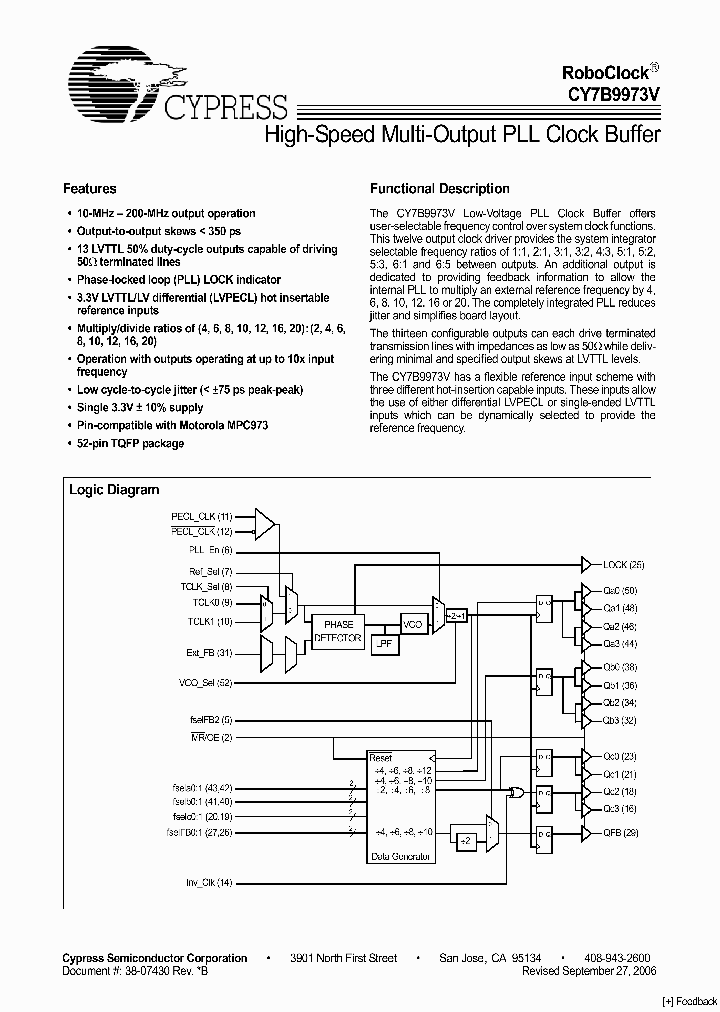 CY7B9973V-AC_4166298.PDF Datasheet