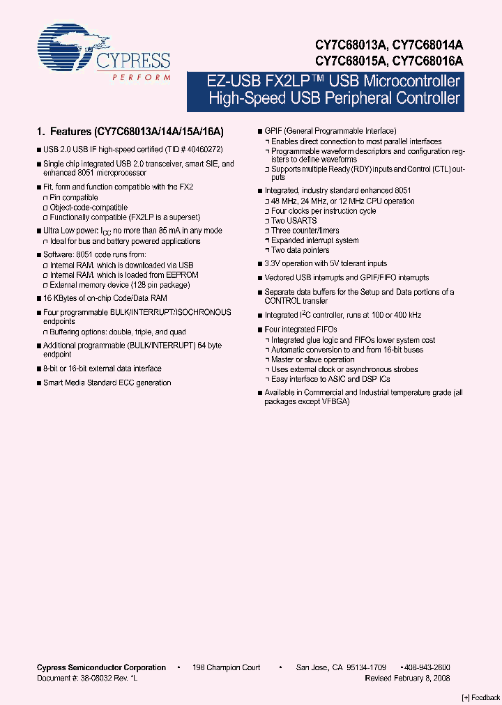 CY7C68013A08_4491776.PDF Datasheet