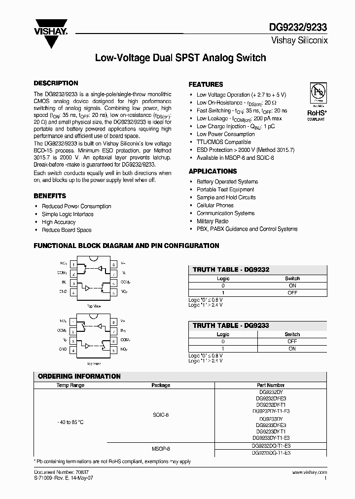 dg9232dq-t1-e3-4346706-pdf-datasheet-download-ic-on-line