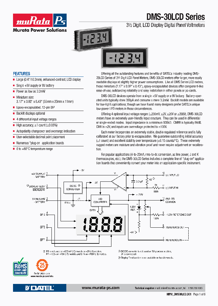 DMS-30LCD-2-5B-C_4643118.PDF Datasheet