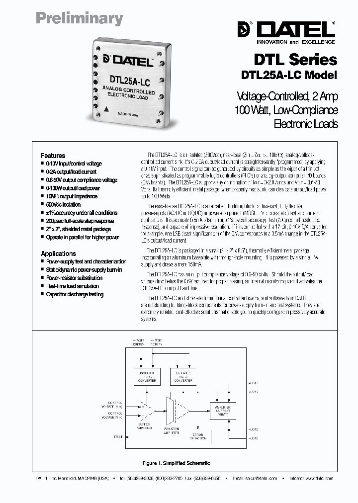 DTL25A-LC_4416709.PDF Datasheet