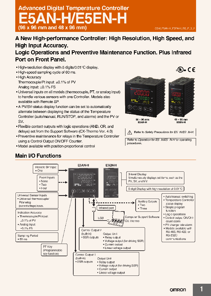 E5AN-HAA2HBM-500_4581761.PDF Datasheet Download --- IC-ON-LINE