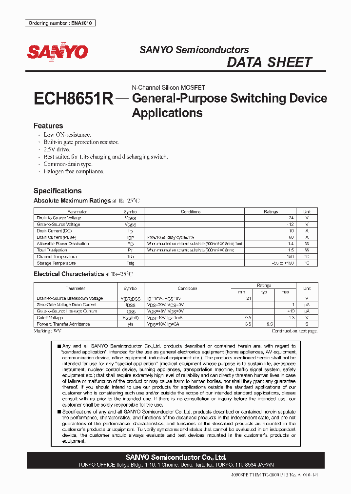 ECH8651R_4492491.PDF Datasheet