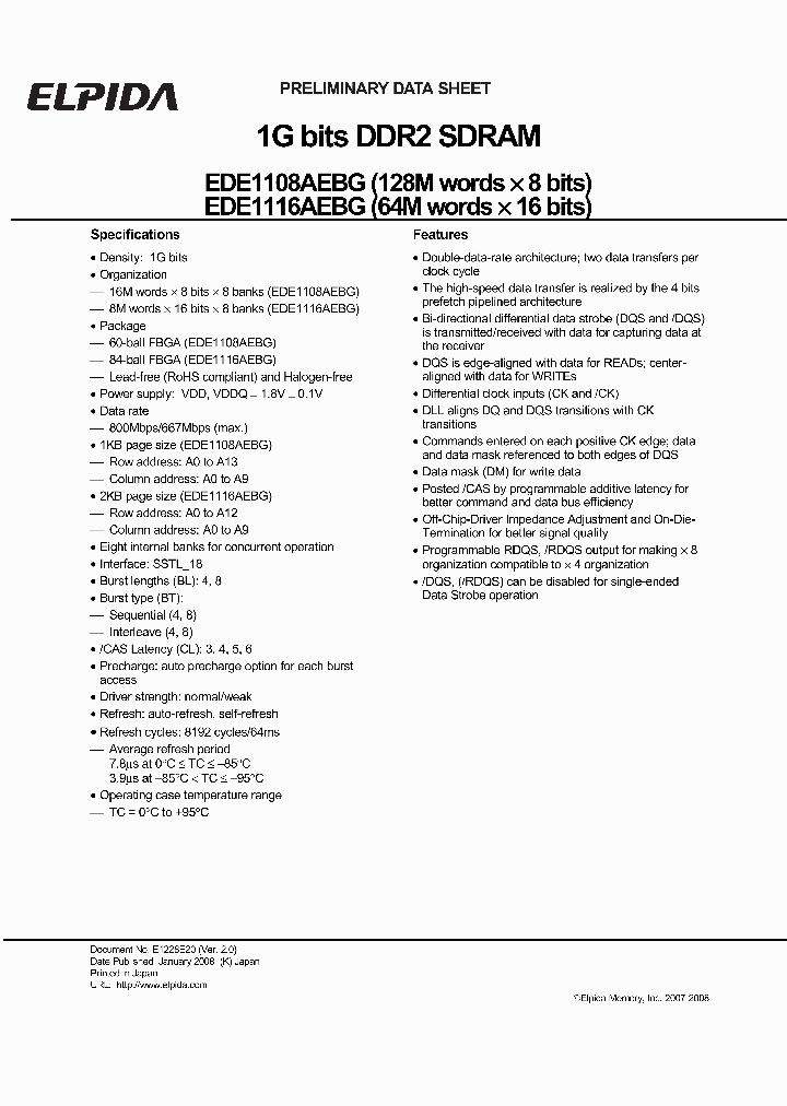 EDE1116AEBG8EF_4507321.PDF Datasheet Download