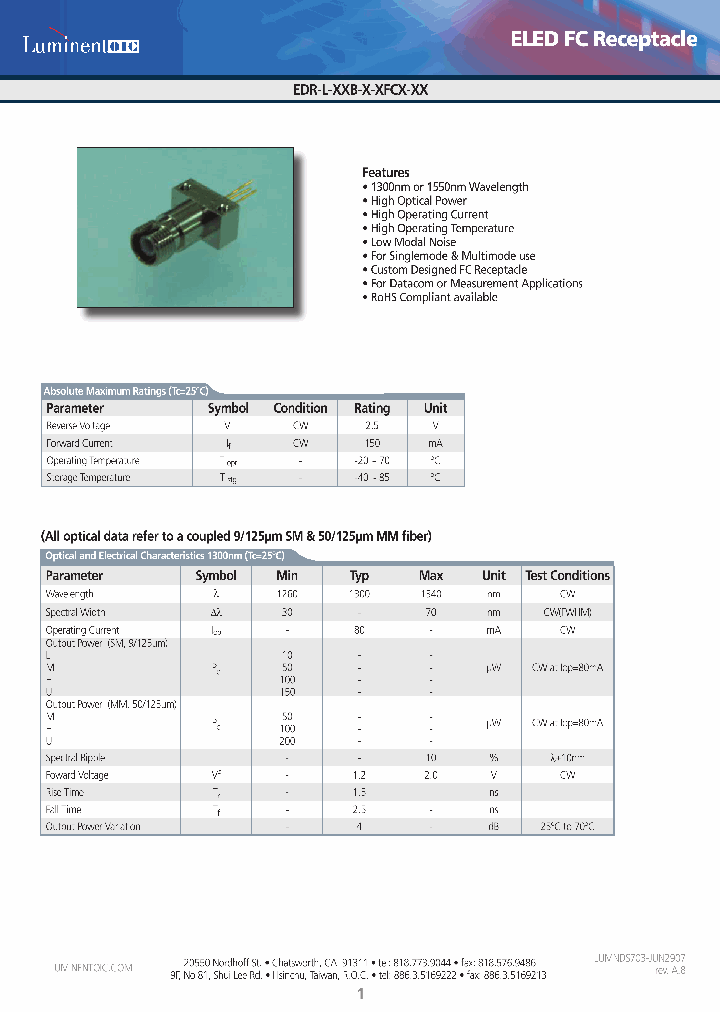 EDR-L-30B-U-MFCE_4580579.PDF Datasheet