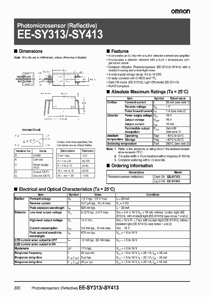 EE-SY313_4588793.PDF Datasheet