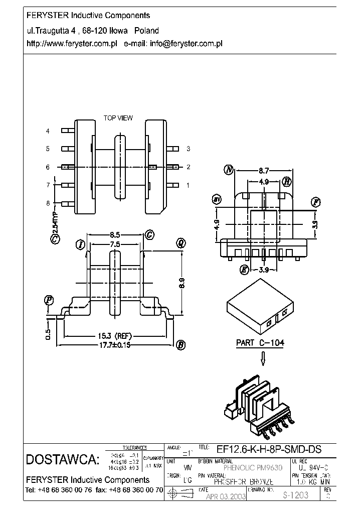 EF126-K-H-8P-SMD-DS_4420181.PDF Datasheet