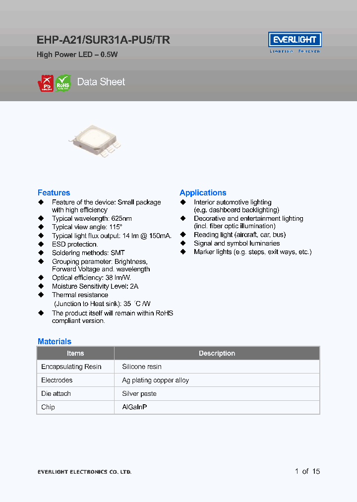 EHP-A21SUR31A-PU5TR_4522590.PDF Datasheet