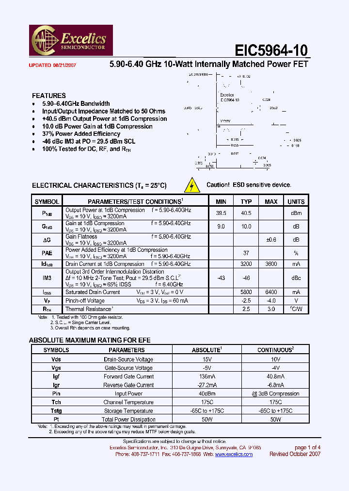 EIC5964-10_4604020.PDF Datasheet