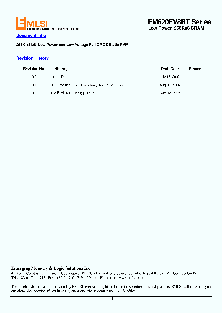 EM611FP16E-55LF_4530848.PDF Datasheet