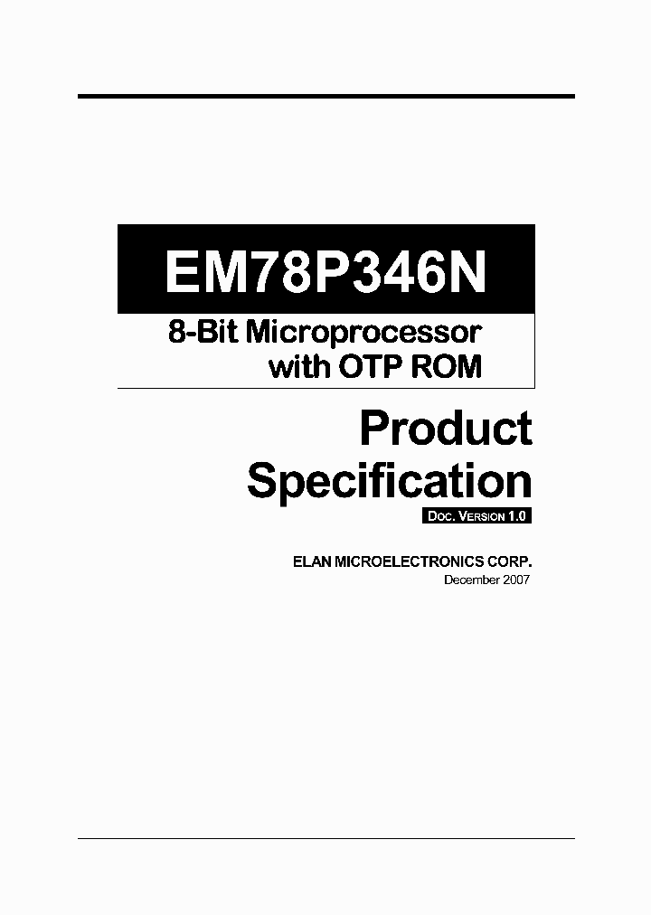 EM78P346N_4203627.PDF Datasheet